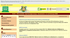 Desktop Screenshot of educacion.once.es