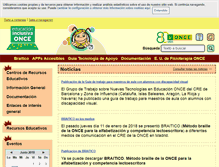 Tablet Screenshot of educacion.once.es