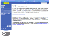 Tablet Screenshot of cidat.once.es